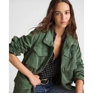 Madewell | NWT Oversized Field Jacket Green Utility Jacket | Sz M
